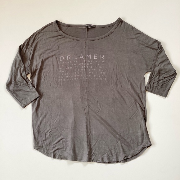 Threads 4 Thought Gray Dreamer Top - Picture 1 of 9